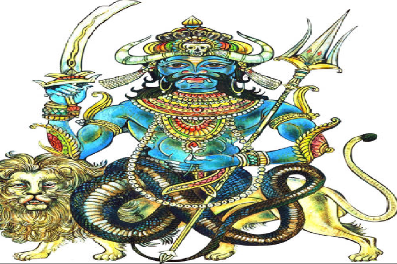 Rahu Shanti Mantra Only goddess Shakti can control Rahu Grah Ashubh Fal chant durga mantra Ya devi sarv bhuteshu Rahu remedies ashubh rahu ke lakshan