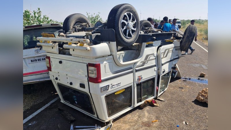 road accident in Jaisalmer