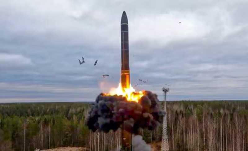 Russia fires intercontinental ballistic missile on Ukraine