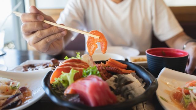 sushi and seafood