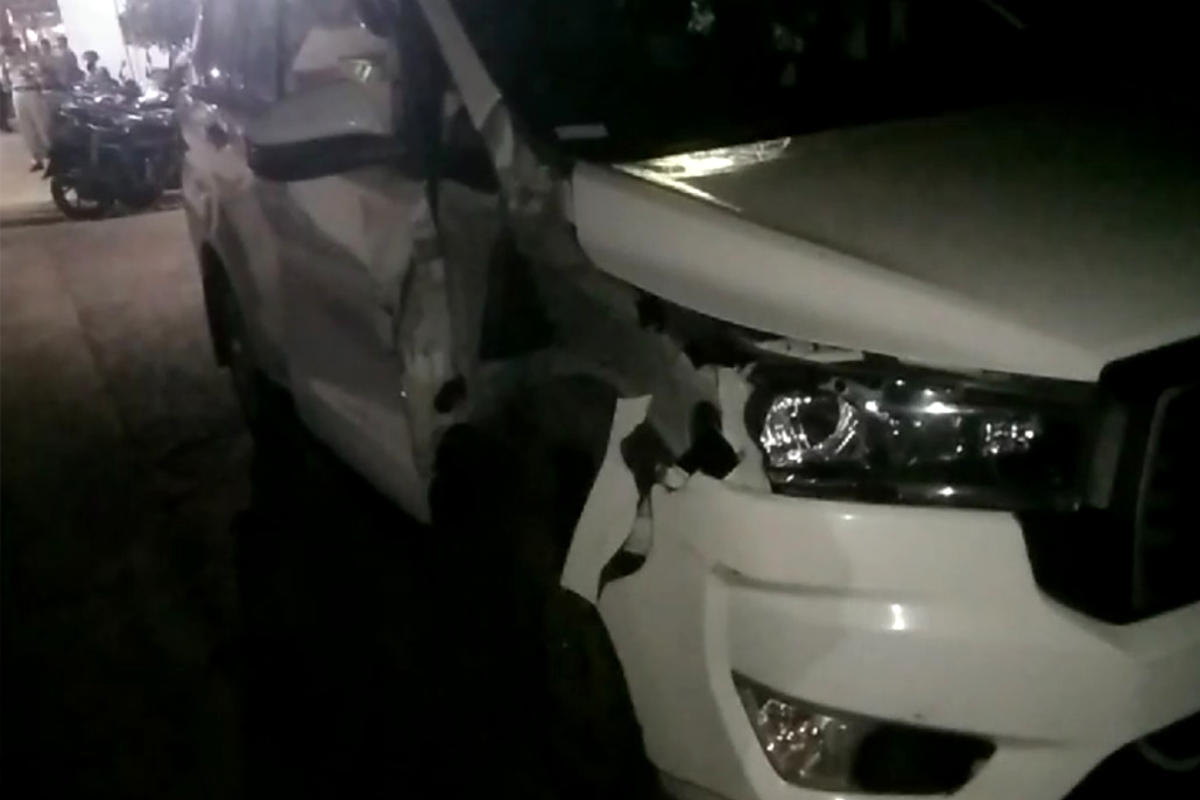 Sagar SP Car Accident