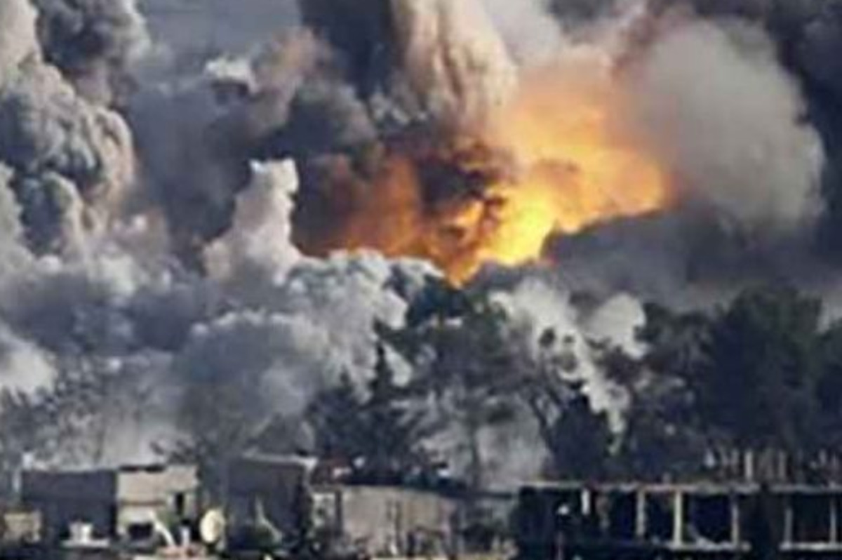 Terrorist attack in Syria