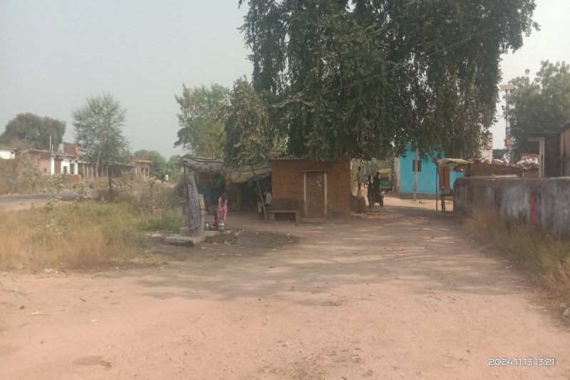 आदिवासी मोहल्ला की स्थिति