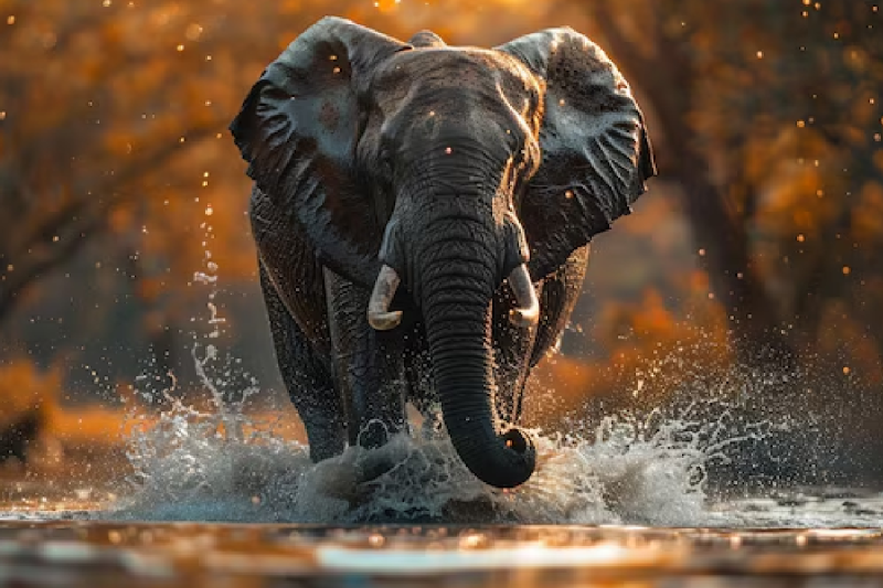 umaria wild elephant terror