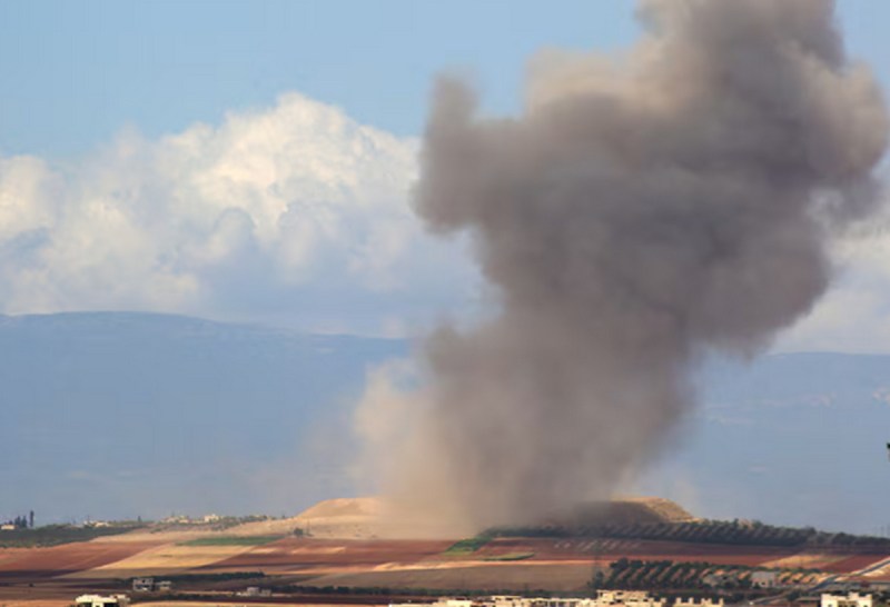 US air strike in Syria