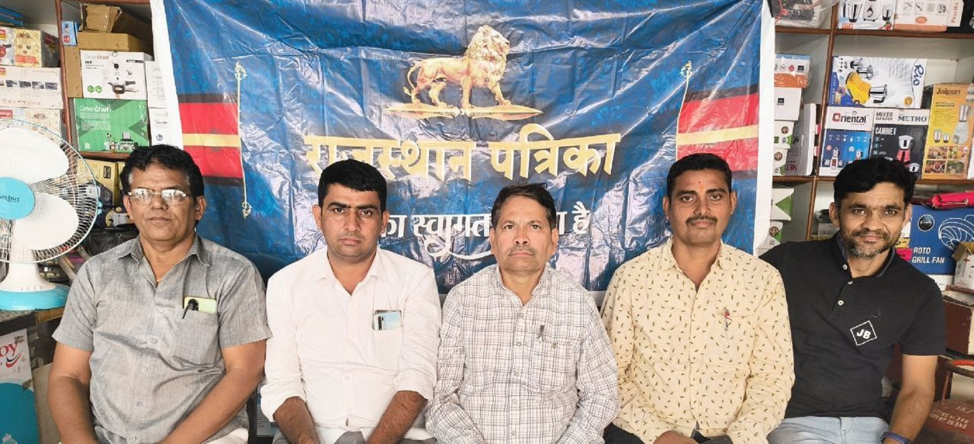 जम्भेश्वर निर्वाण दिवस पर आयोजित राजस्थान पत्रिका परिचर्चा में विचार रखते विश्नोई समाज के लोग।
