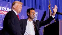Vivek Ramaswamy with Donald Trump