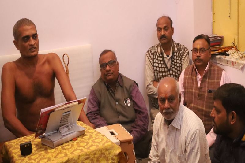 पंचकल्याणक महोत्सव आत्म से परमात्मा बनने की प्रकिया: विनय सागर Panchkalyanak Mahotsav: Process of becoming God from self: Vinay Sagar