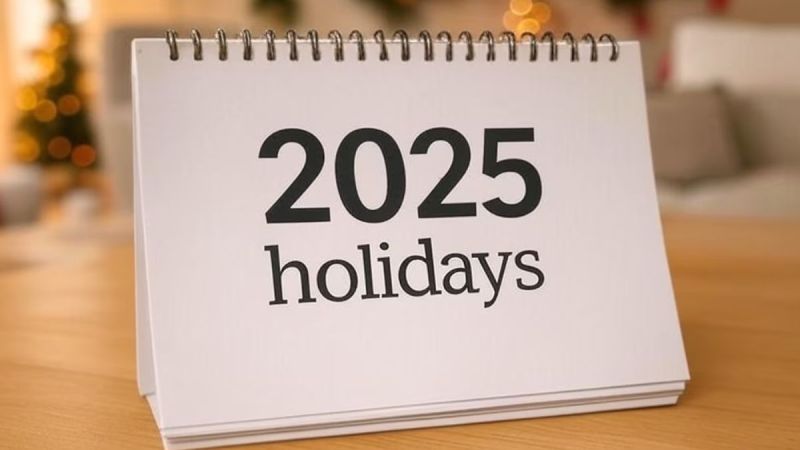 2025 Holiday Calendar List