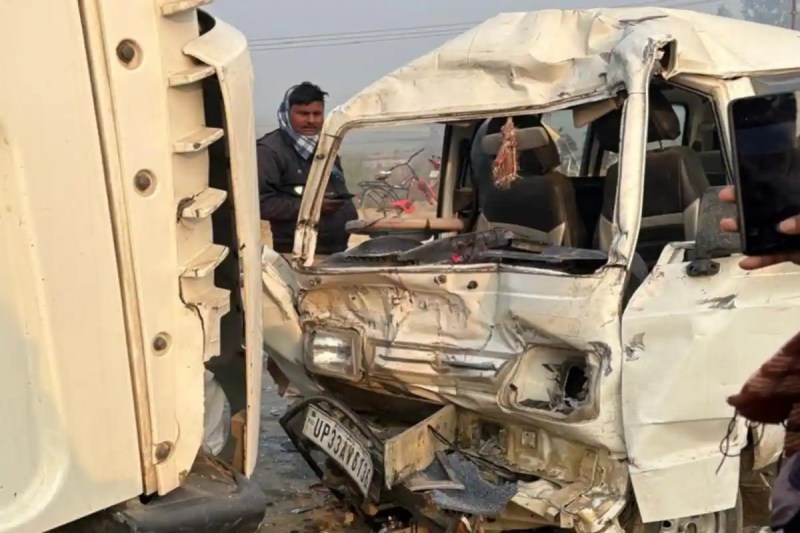 प्रियदर्शिनी स्कूल की वैन में सवार बच्चों पर टूटा दुखों का पहाड़