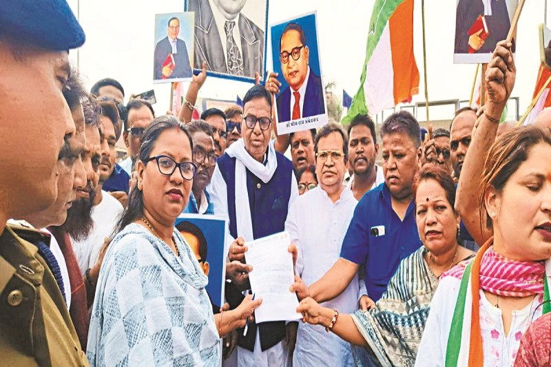 Congress Ambedkar Samman March