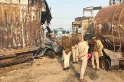 Jaipur Tanker Blast: बार-बार रूला रहा जयपुर-अजमेर हाइवे हादसा, आज फिर दो जनों की
मौत, अब तक 15 जनों की गई जान - image