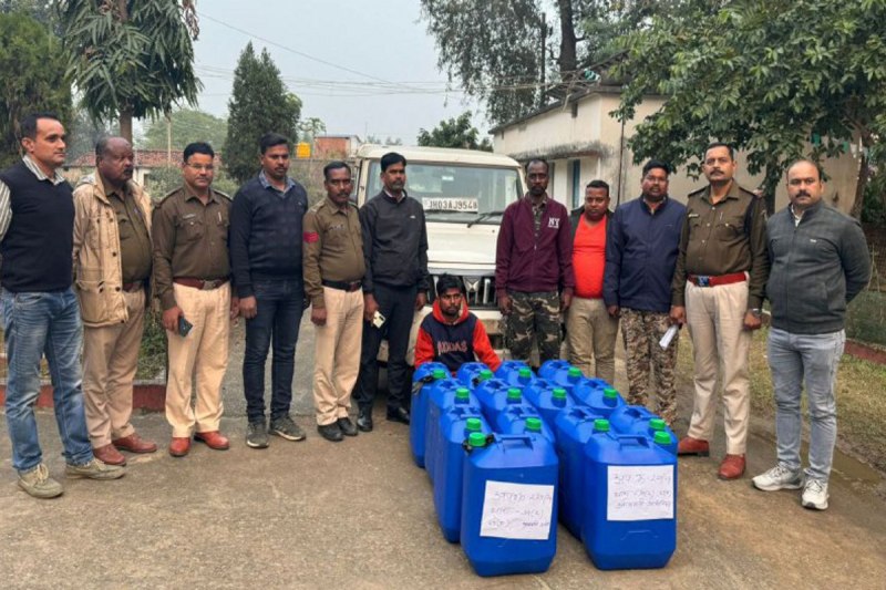 Illegal spirit seized