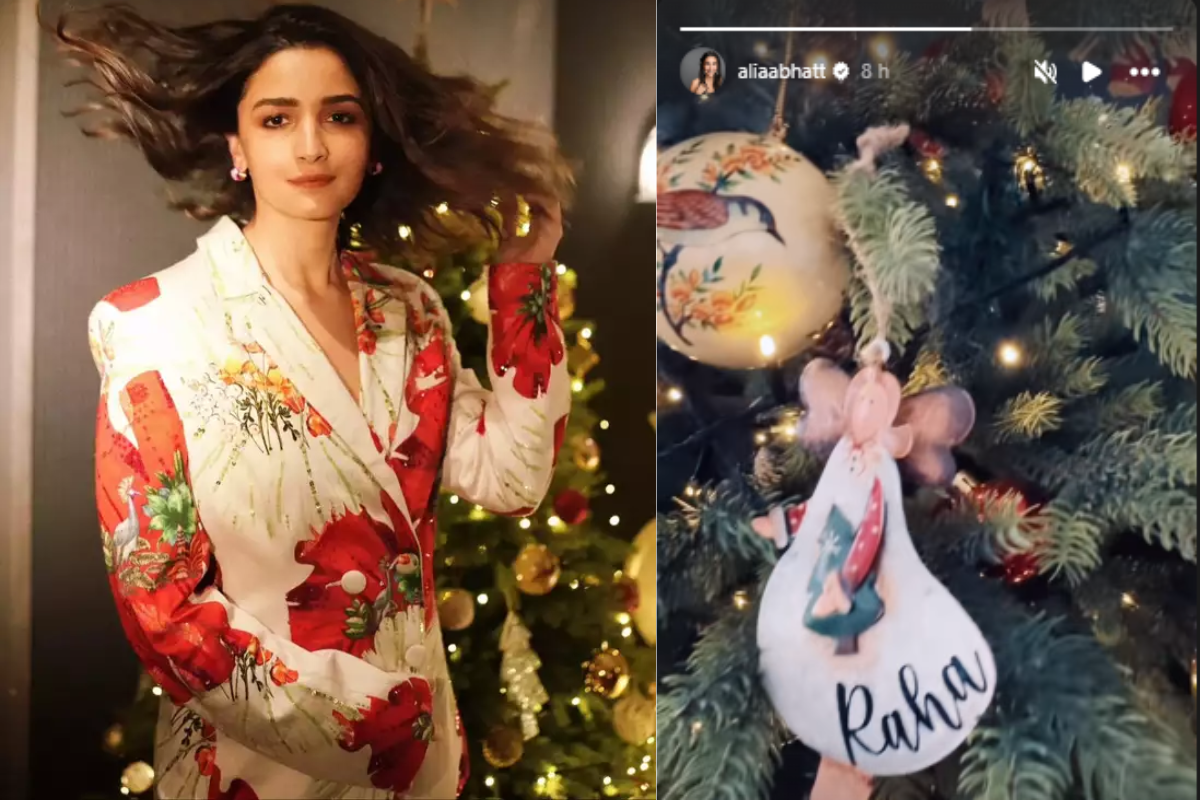 आलिया भट्ट का खूबसूरत ‘Christmas Tree’ आपने देखा क्या? ‘ट्री’ पर पति रणबीर और
बेटी राहा का नाम…