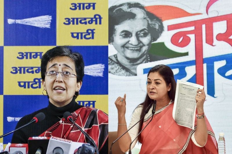Alka Lamba CM Atishi Delhi Election