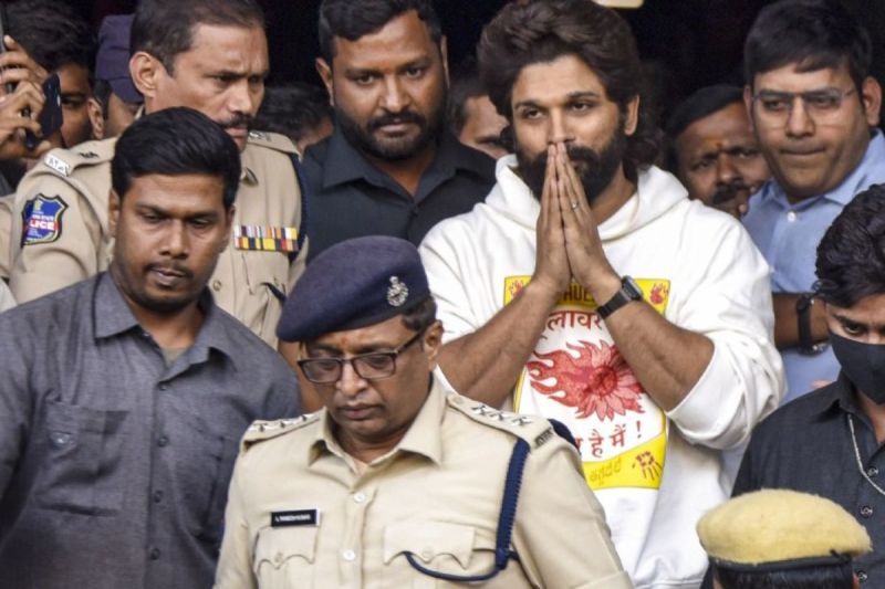 Allu Arjun Hyderabad Police