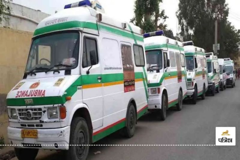 Dungarpur Sagwara Suddenly Citizens were Stunned to See Many Ambulances one behind other know Matter they felt Relieved