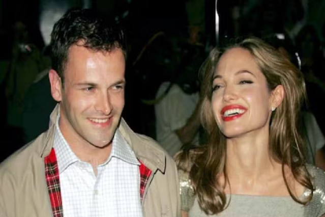 Angelina Jolie And First Husband Jonny Lee Miller