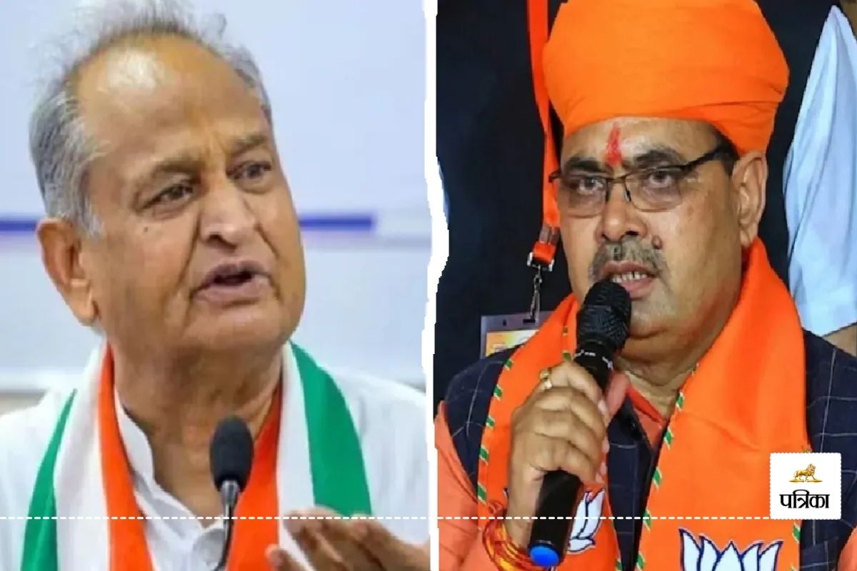 Ashok Gehlot Angry over RGHS and Chiranjeevi Schemes Targets Rajasthan BJP Government