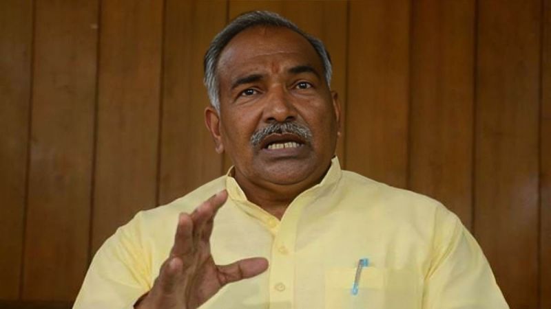 BJP MLA Arvind Pandey alleged that there is a conspiracy to dispose of him politically