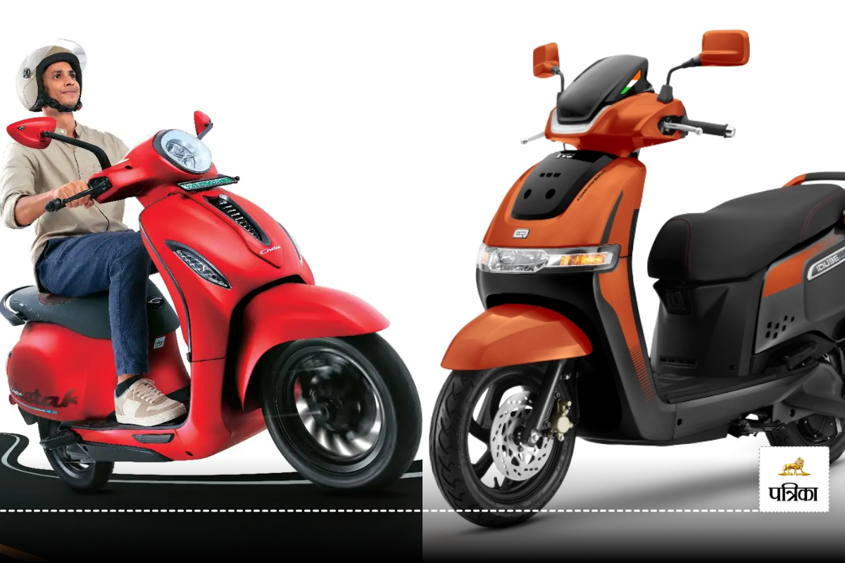 Bajaj Chetak 3501 vs TVS iQube