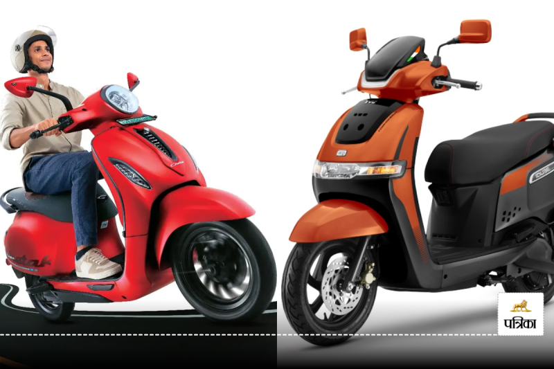 Bajaj Chetak 3501 vs TVS iQube