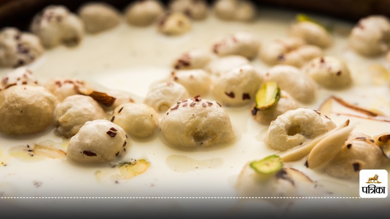 benefits of makhana and milk