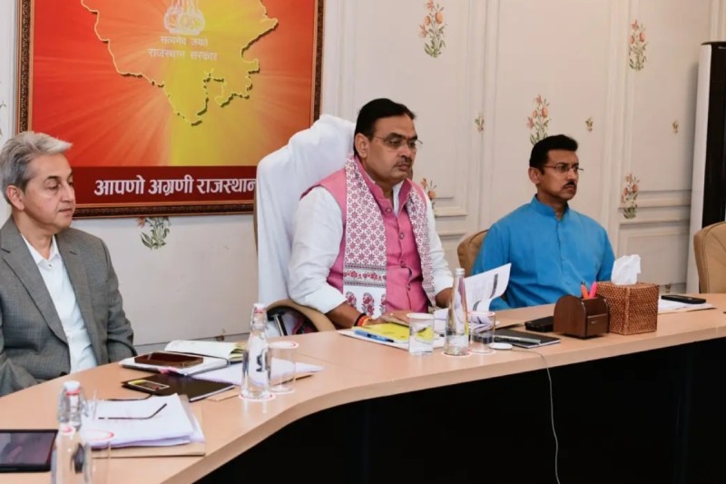 Bhajanlal Cabinet Meeting