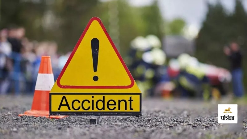 Car collides with bike in Moradabad