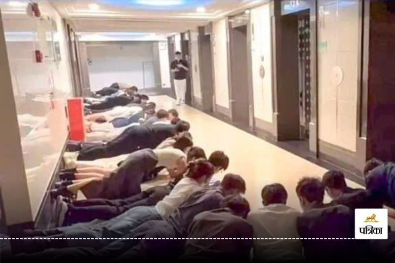 Viral Work culture in China employees lie down in respect of boss