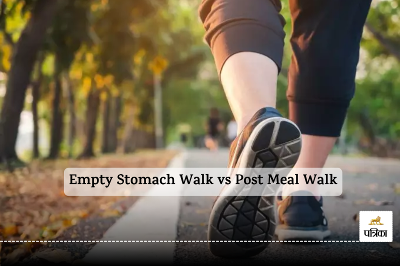 Empty Stomach Walk vs Post Meal Walk