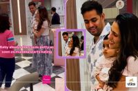 Shloka Mehta with Akash Ambani