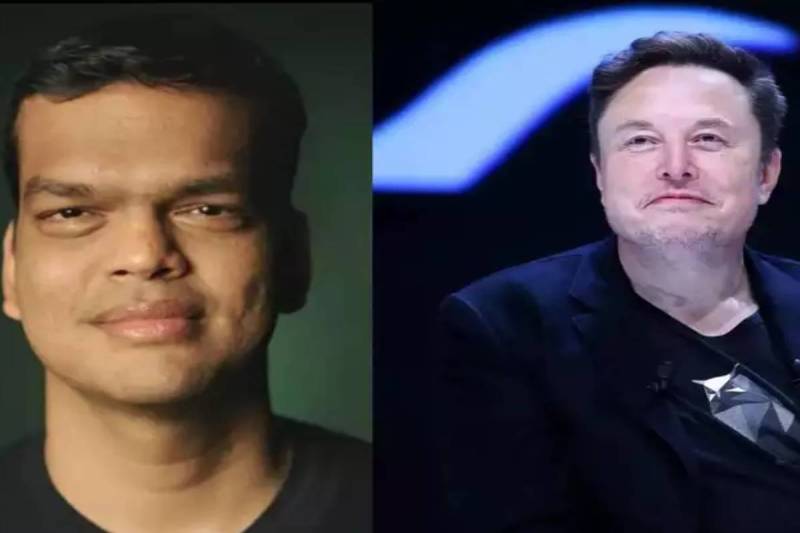 Elon Musk and Sriram Krishnan.