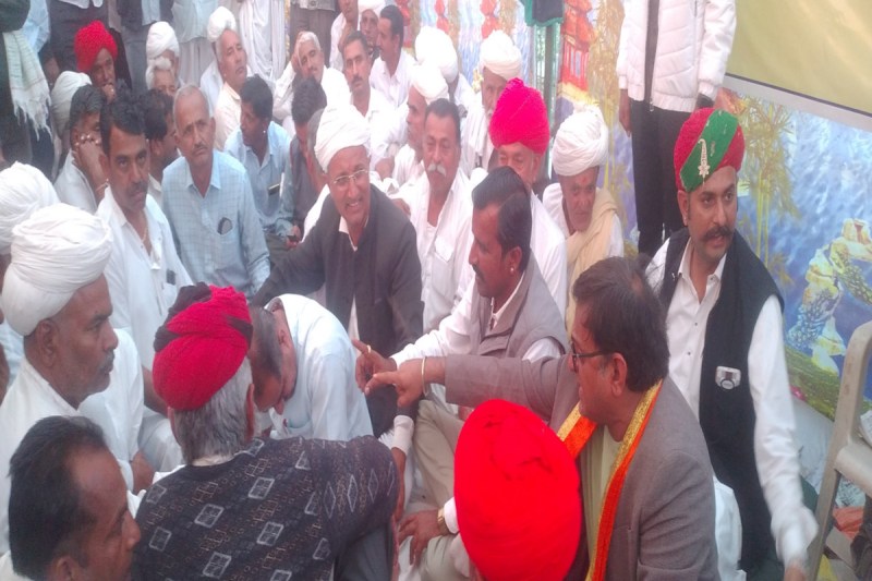 Farmers protest in Jalore