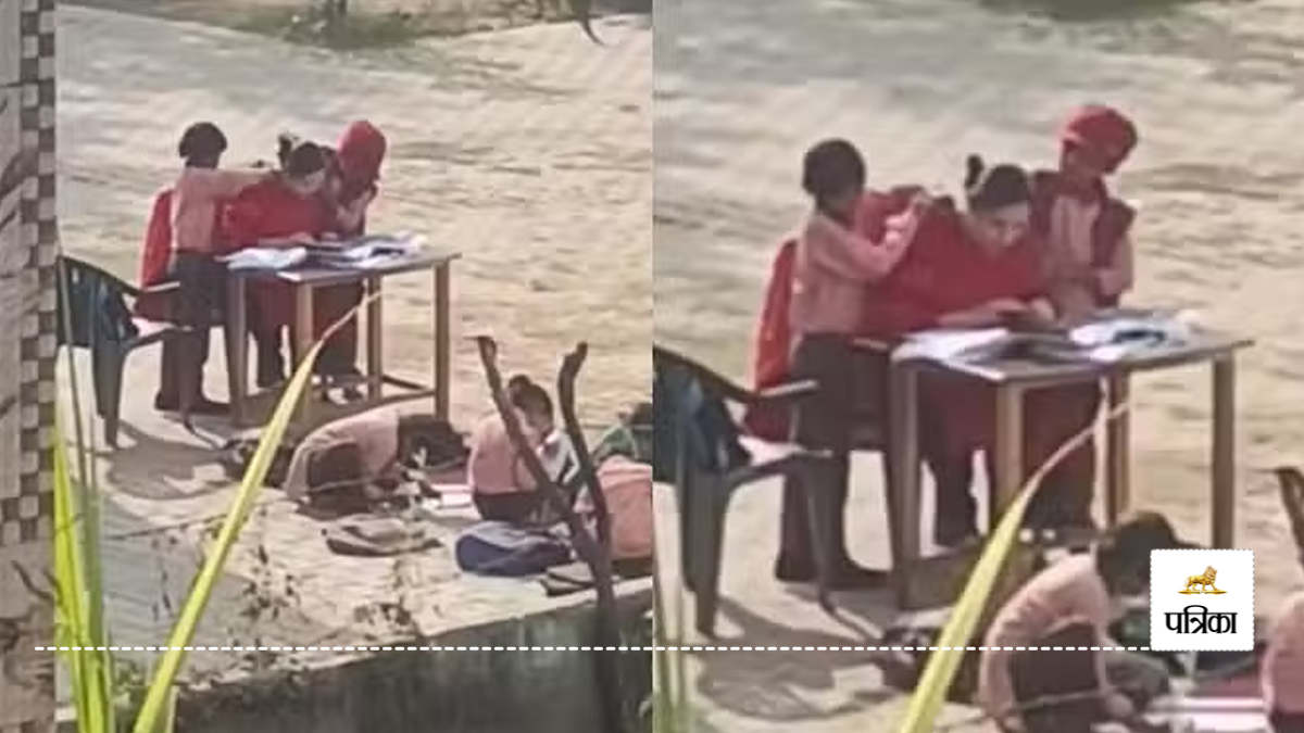 Female teacher got massage from minor children in Moradabad