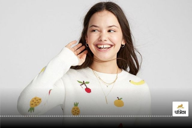 Fruit Printed Sweater