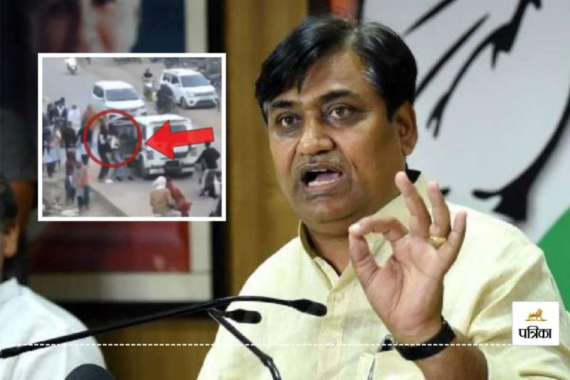 Bharatpur Deeg Pahari Area Minor Girl kidnapped in Front of Police Station Govind Singh Dotasra Attack Chief Minister.. how long will Rajasthan tolerate this