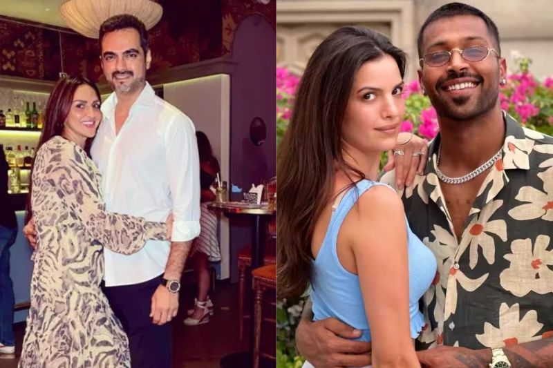 Hardik Pandya and Natasa Stankovic