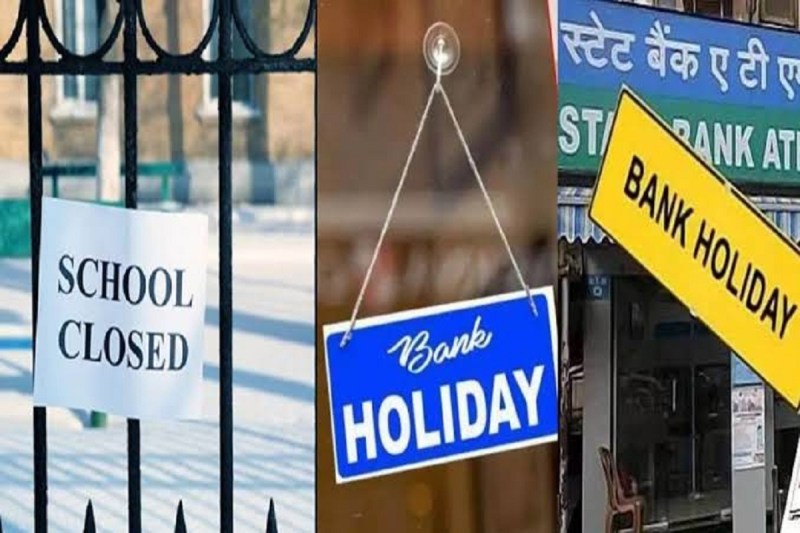 Holiday, school holiday, public holiday