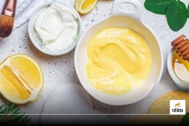 Honey and curd face pack