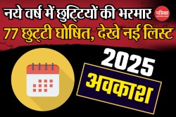 Public holiday 2025: खुशखबरी: नये वर्ष में छुट्टियों की भरमार, छुट्टी घोषित,
देखे नई लिस्ट - image