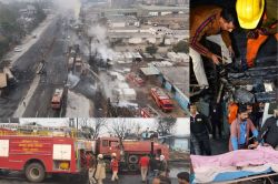 Jaipur Tanker Blast में जिंदा जले इंसान बने कंकाल, देखें हृदय विदारक तस्वीरें - image