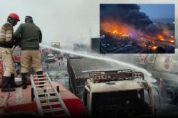 Jaipur Gas Tanker Blast: जयपुर-अजमेर हाइवे पर भांकरोटा अग्निकांड के एक हफ्ते बाद
NHAI का बड़ा एक्शन - image