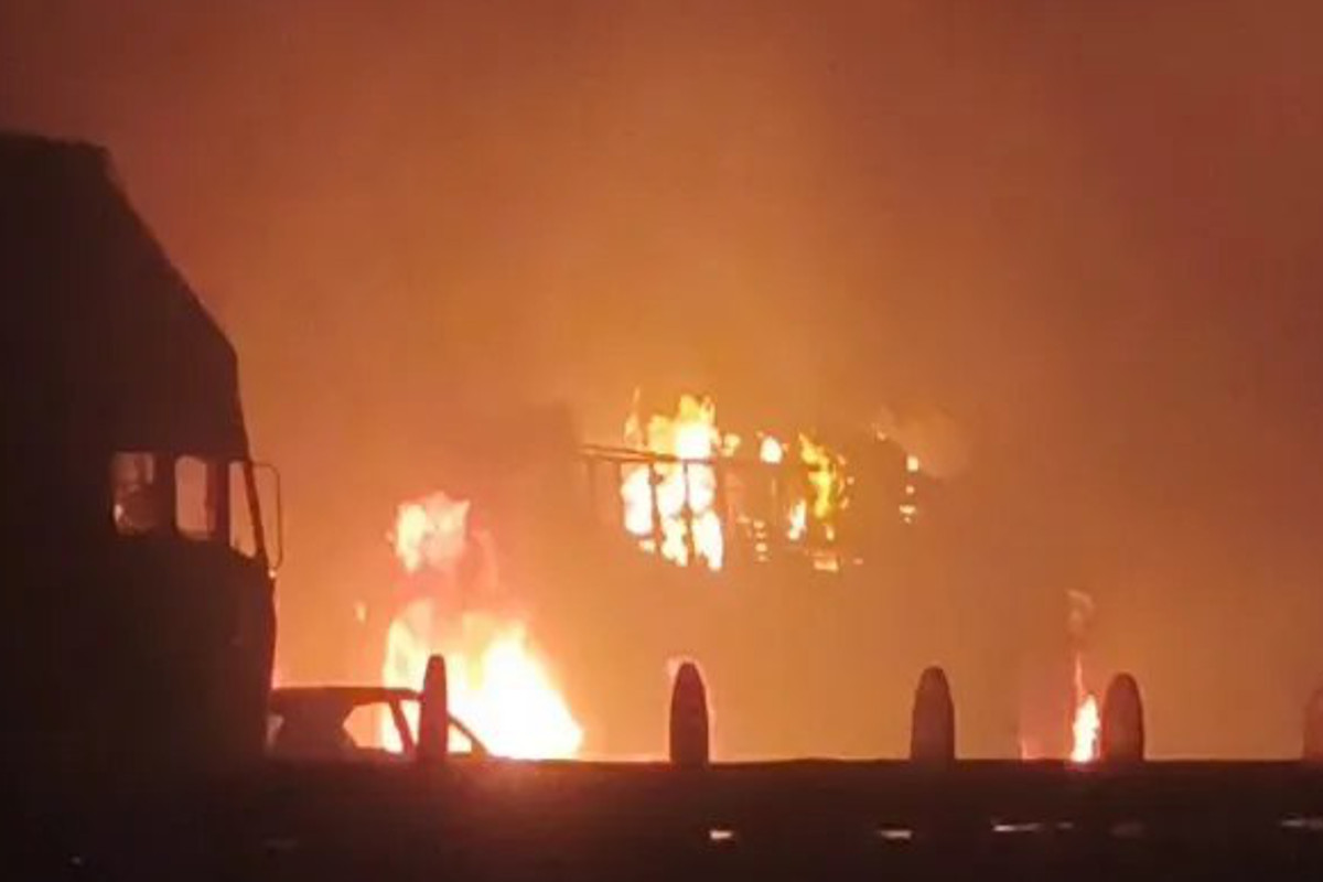 Jaipur Gas Tanker Blast update news