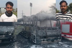 Jaipur Tanker Blast: धमाके के बाद बस का तोड़ा कांच, मौत से बचने के लिए लगाई
छलांग, कुछ ऐसे बची दो युवकों की जान - image