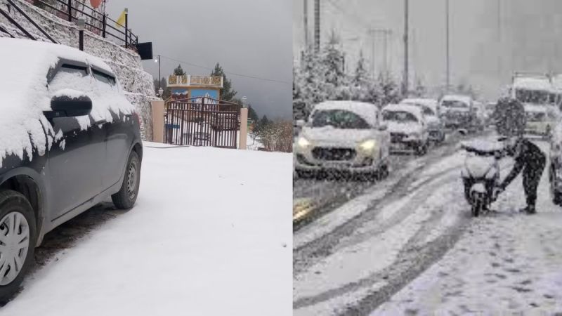 Many roads closed in Uttarakhand due to heavy snowfall and rain