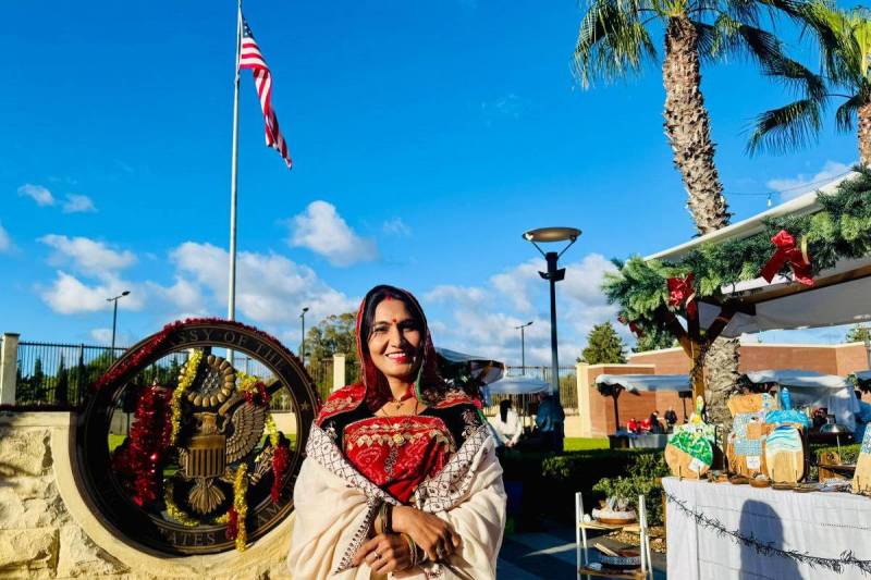 NRI Dholi Meena in Craft fair