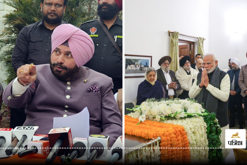 Navjot Singh Sidhu slams BJP over memorial space row