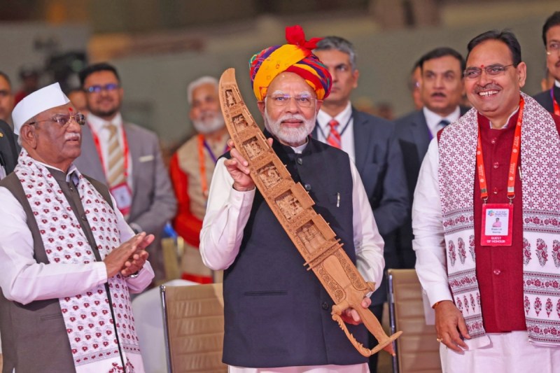 PM Modi and CM Bhajanlal