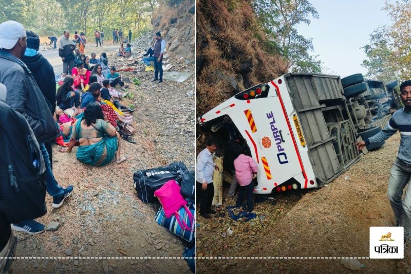 Bus accident in Pune